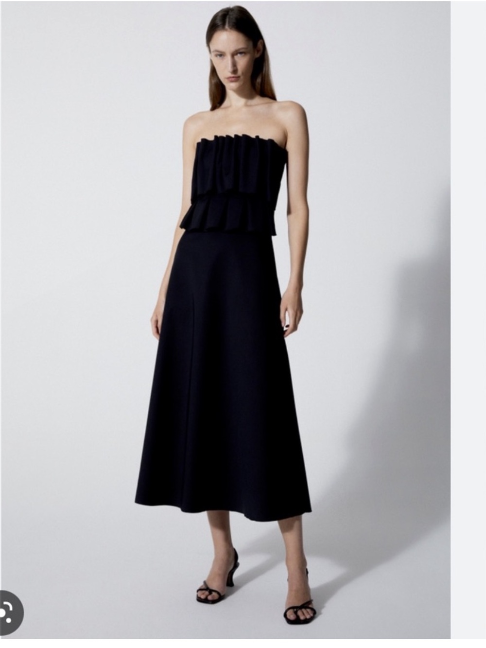 House of Dagmar Sculpted Tube Dress Size 34/4 S NWT